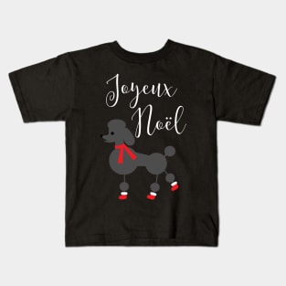 Joyeux Noel Merry Christmas in French Kids T-Shirt